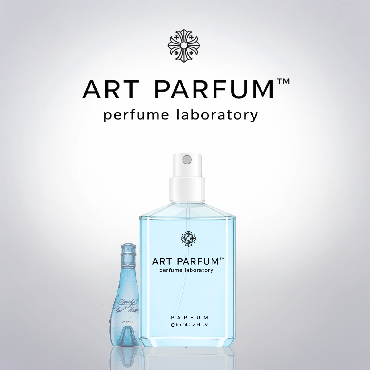 Духи в пластиковому флаконі  Davidoff Cool Water 65ml  - для жінок