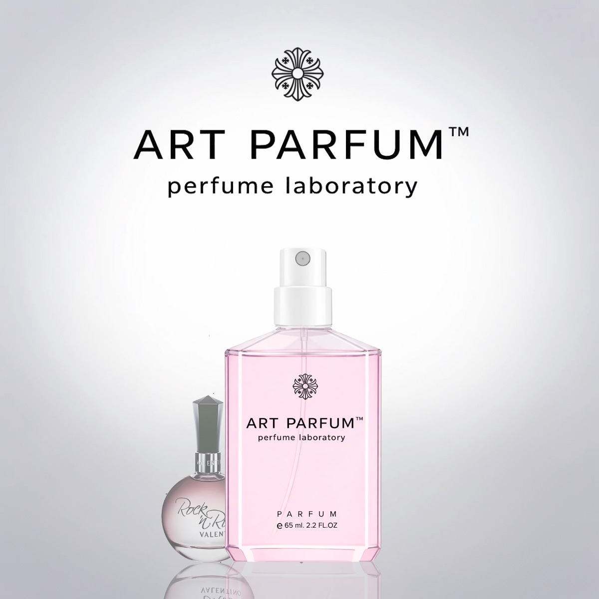 Духи в пластиковому флаконі  Valentino Rock’n Rose 65ml  - для жінок