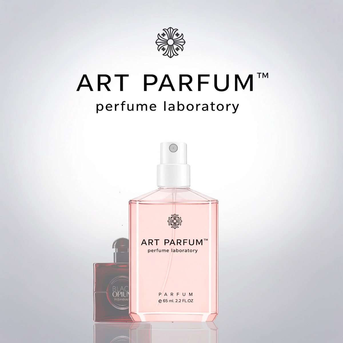 Духи в пластиковому флаконі  Yves Saint Laurent Black Opium Over Red 65ml  - для жінок