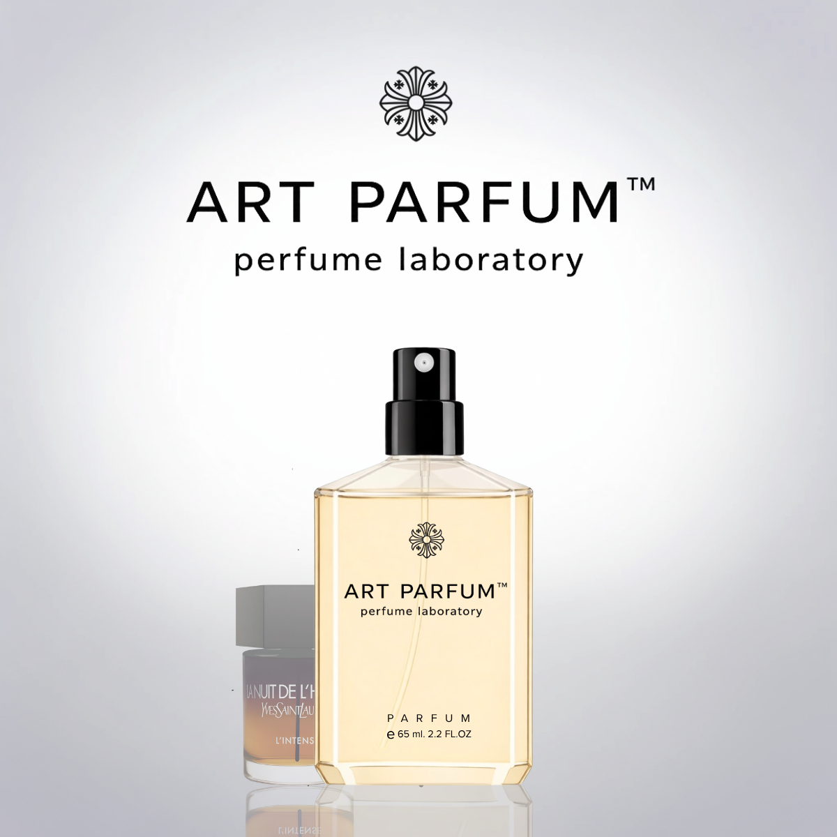 Духи в пластиковому флаконі  Yves Saint Laurent La Nuit De L’Homme L’Intense 65ml  - для чоловіків