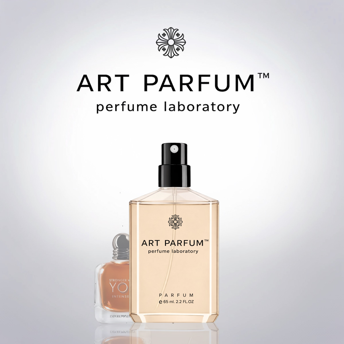 Духи в пластиковому флаконі  Giorgio Armani Stronger With You Intensely 65ml  - для чоловіків
