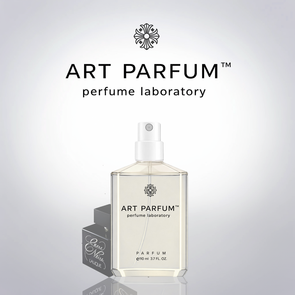 Духи в пластиковому флаконі  Lalique Encre Noire Pour Elle 110ml  - для жінок