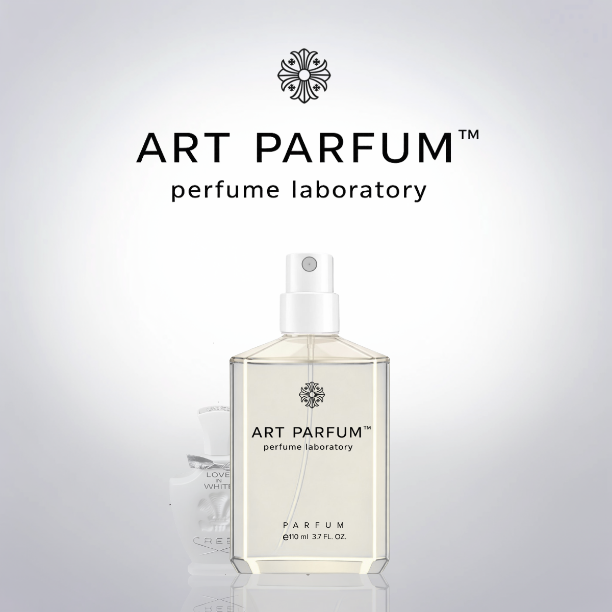 Духи в пластиковому флаконі  Creed Love in White 110ml  - для жінок