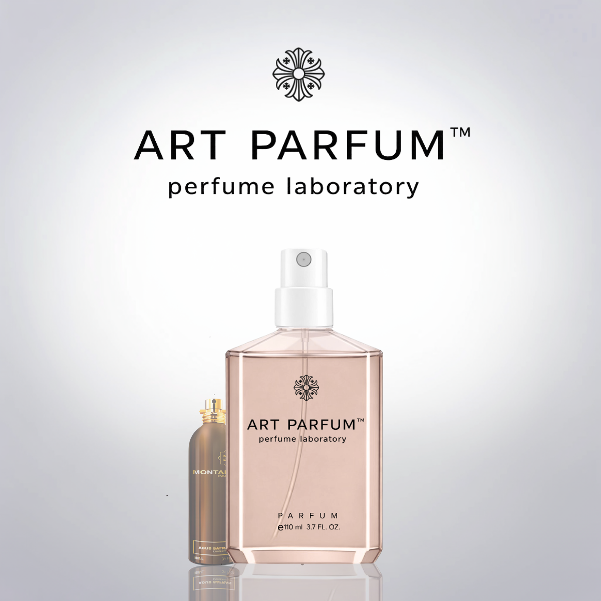 Духи в пластиковому флаконі  Montale Aoud Safran 110ml  - для жінок та чоловіків (унісекс)