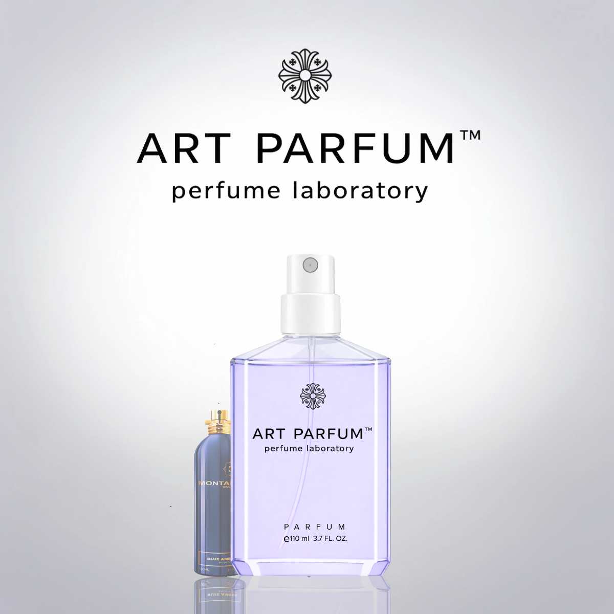 Духи в пластиковому флаконі  Montale Blue Amber 110ml  - для жінок та чоловіків (унісекс)