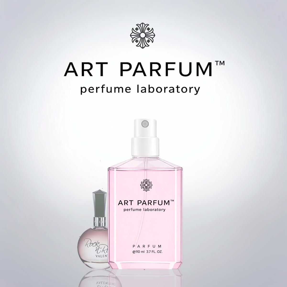 Духи в пластиковому флаконі  Valentino Rock’n Rose 110ml  - для жінок
