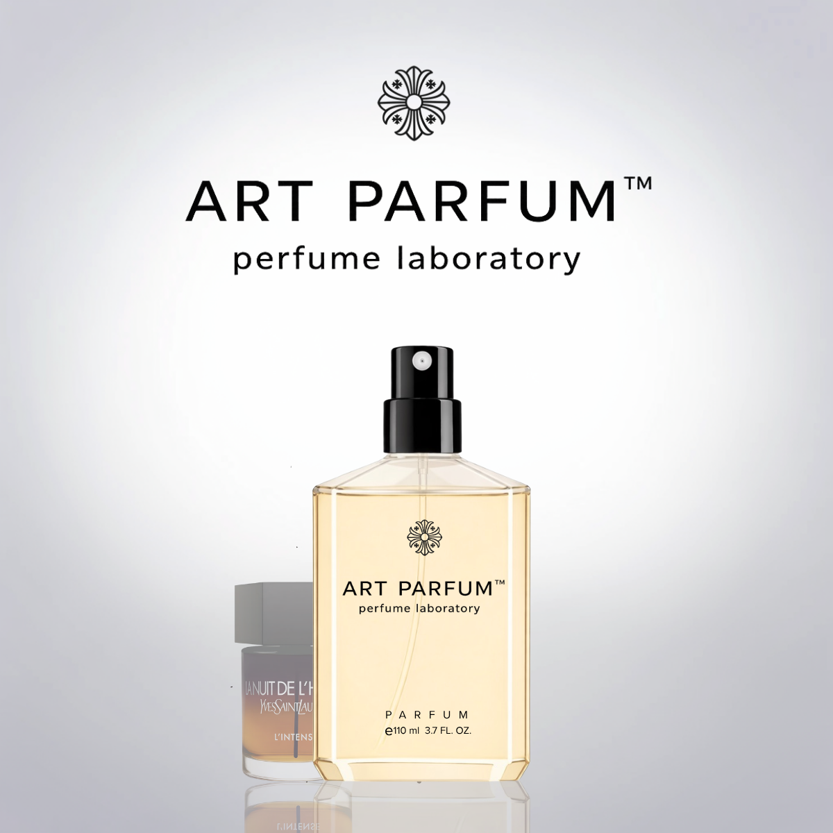 Духи в пластиковому флаконі  Yves Saint Laurent La Nuit De L’Homme L’Intense 110ml  - для чоловіків