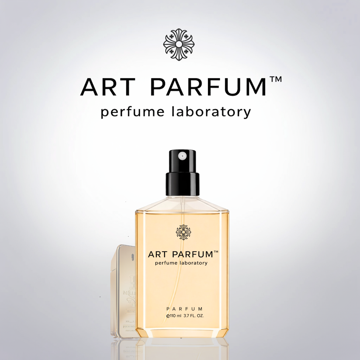 Духи в пластиковому флаконі  Paco Rabanne 1 Million Intense 110ml  - для чоловіків